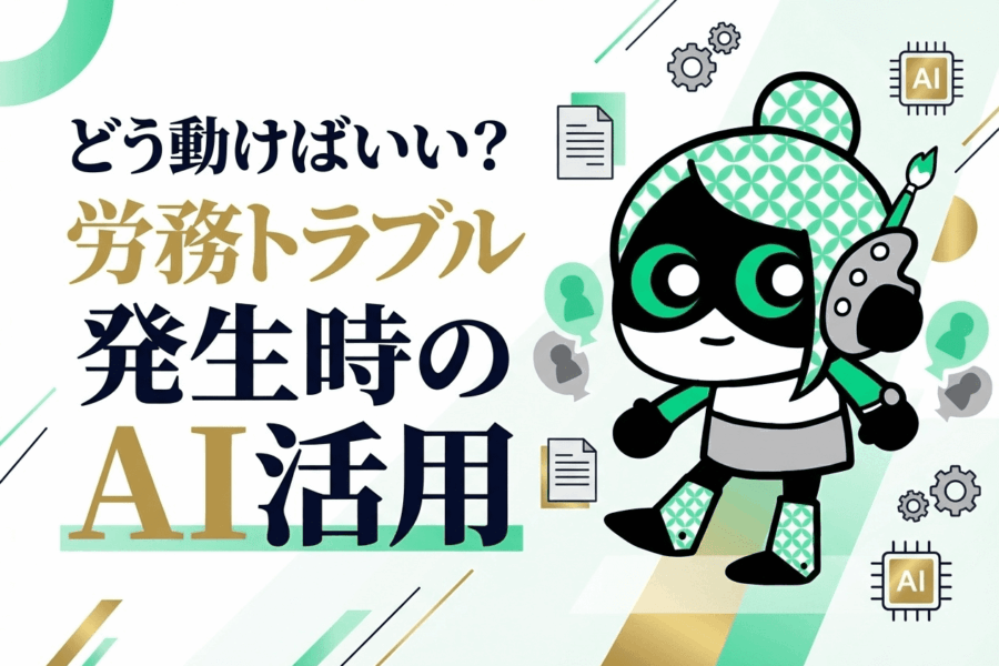 もう慌てない!労務トラブルをAIで冷静に整理する方法